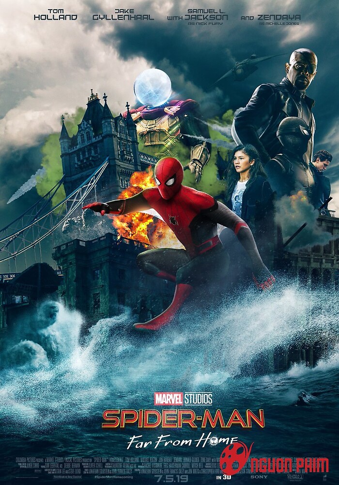 Phim Ng I Nh N Xa Nh Spider Man Far From Home Vietsub Thuy T Minh Hd Nguontv Com